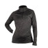 Buzo de Mujer Topper Running Layer Negro Melange