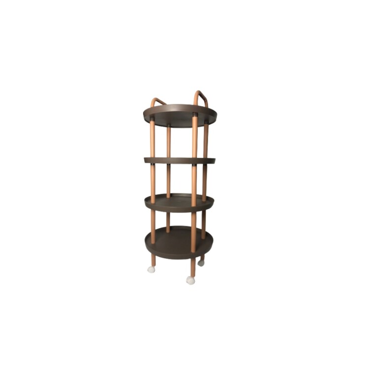 ESTANTE ORGANIZADOR REDONDO 4 PISOS 48X117CM ESTANTE ORGANIZADOR REDONDO 4 PISOS 48X117CM