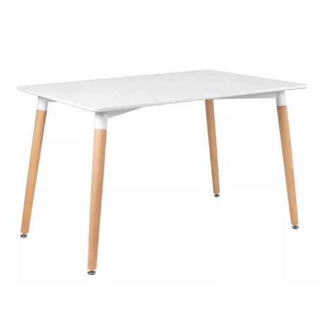 MESA DE COMEDOR RECTANGULAR EAMES - BLANCA MESA DE COMEDOR RECTANGULAR EAMES - BLANCA
