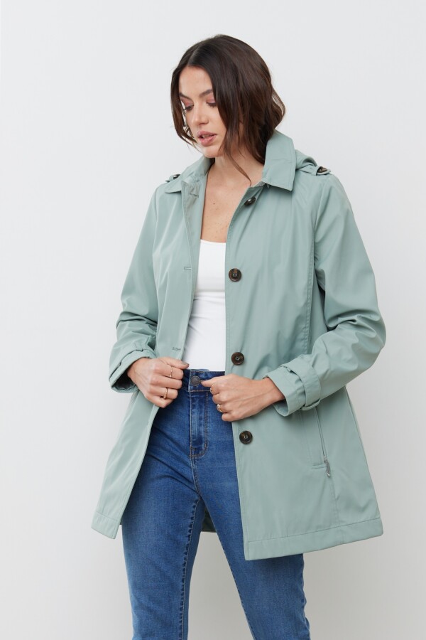 Gabardina Water Repellent VERDE