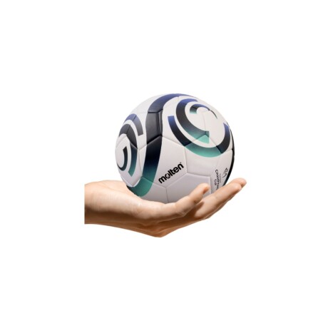 Pelota de Fútbol Molten F1C1000-CCC – Mini BLANCO-VERDE-AZUL