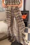 Cuadrillé Dancing Queen Pants Verde / Camel