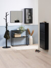 Mesa consola VIRUM 26x80 estante negro Mesa consola VIRUM 26x80 estante negro