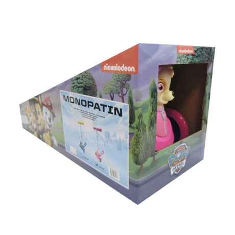 Monopatín Infantil 3d Paw Patrol Con 3 Ruedas Oficial - Celeste Rosa