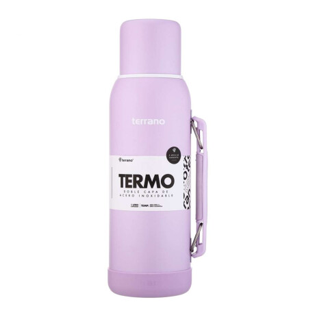 Termo Premium 1lt. Con base de Silicona Lila