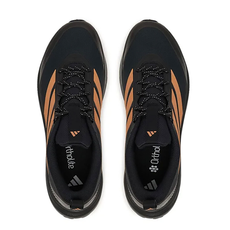 Championes de Hombre Adidas Run Falcon 6 Negro - Dorado
