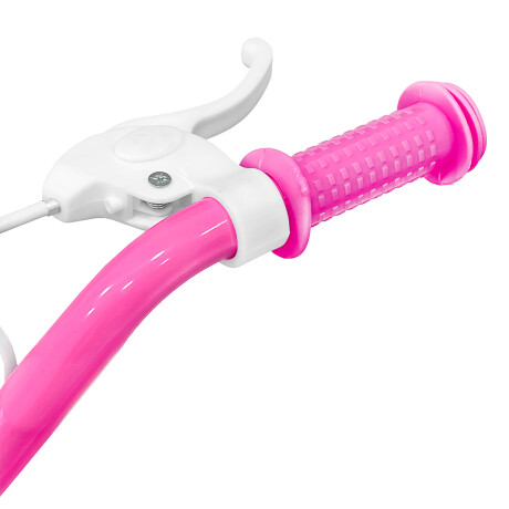 Bicicleta Lol Rod 16 C/ Canasto + Rueditas Rosa