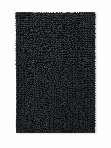 ALFOMBRA CHENILLE NEGRO