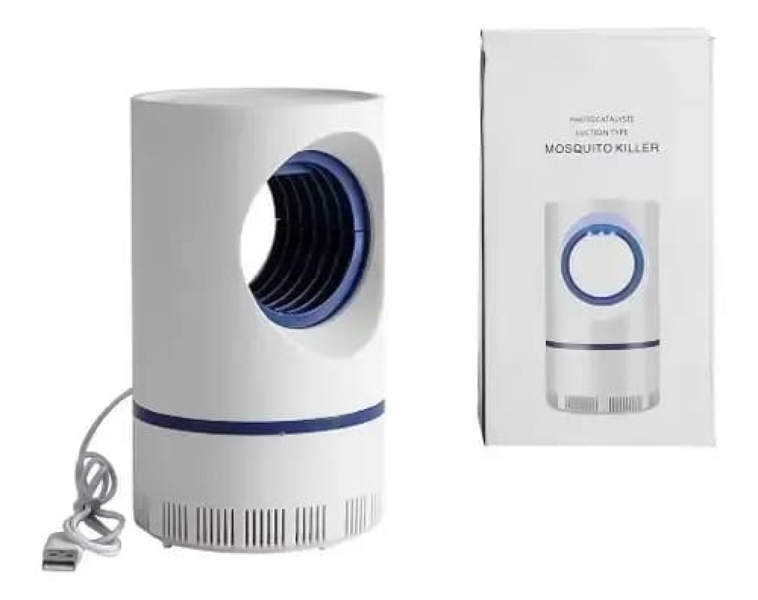 Lampara UV mata mosquitos USB 