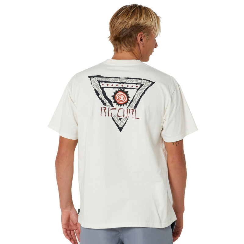 Remera Rip Curl Archive Red Bluff Blanco Remera Rip Curl Archive Red Bluff Blanco