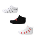 Medias de Mujer Miss Carol Kisses Blanco - Negro