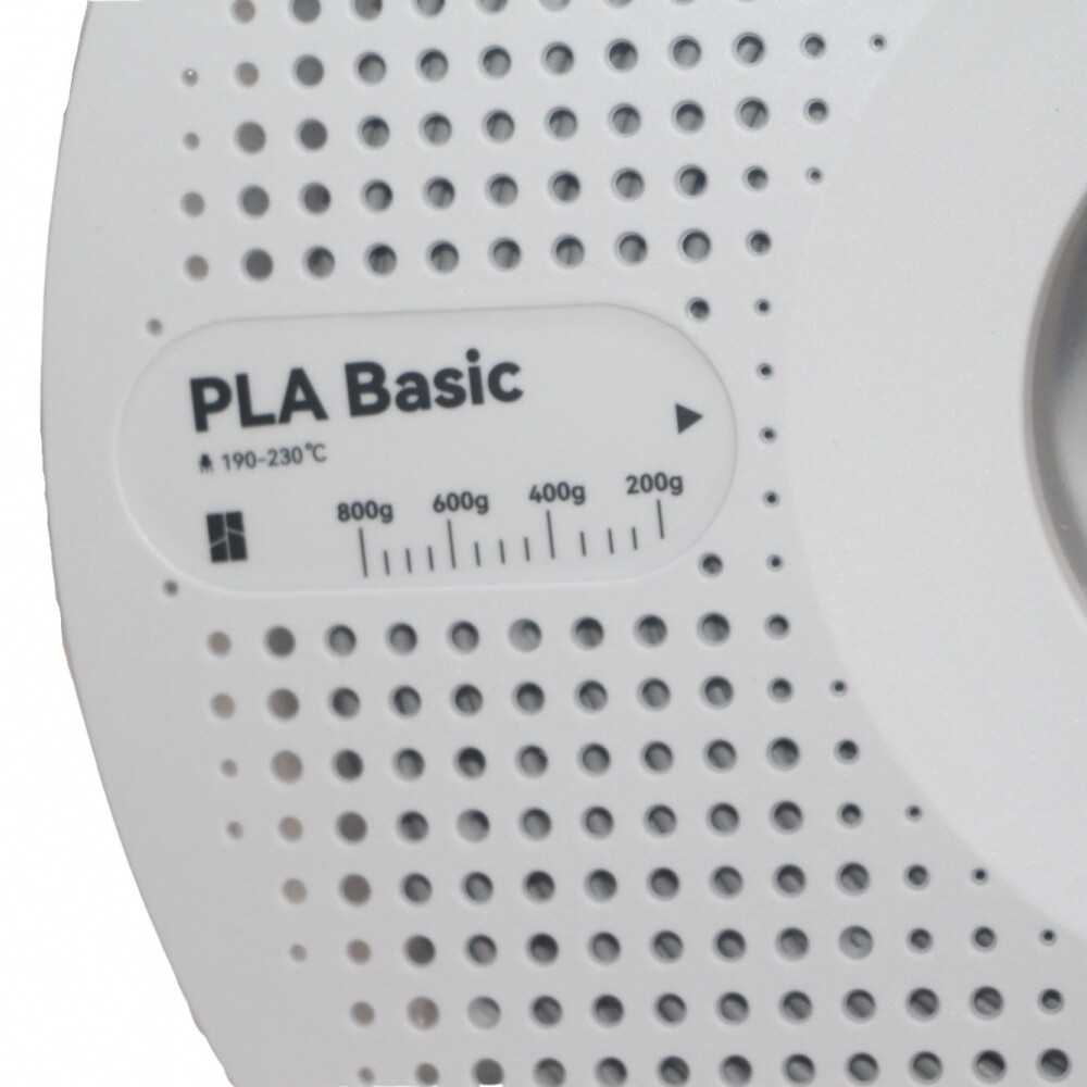1 KILO DE FILAMENTO PLA BASIC BAMBOO LAB PARA IMPRESORAS 3D COLOR GRIS