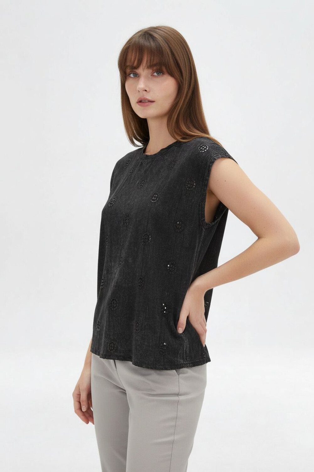 Musculosa Bohito Negro