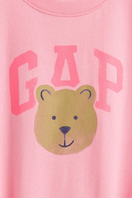 Body Logo Gap Bebé May Pink