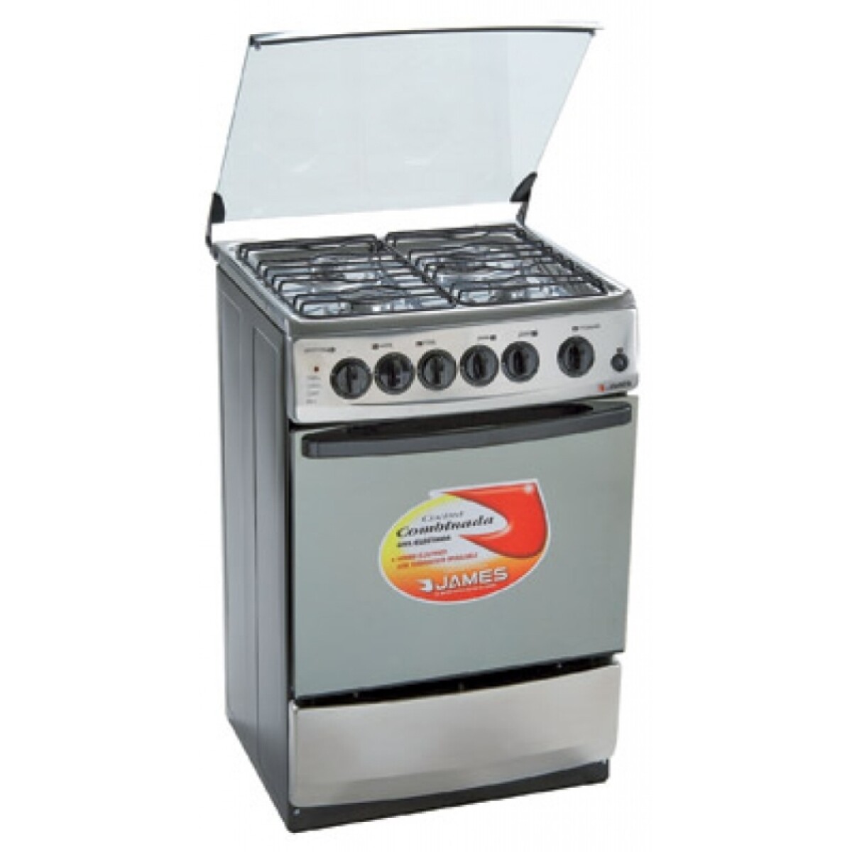Cocina Combinada Inox James Con Convector C-225 G2 