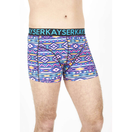 boxer alg. corto Azul