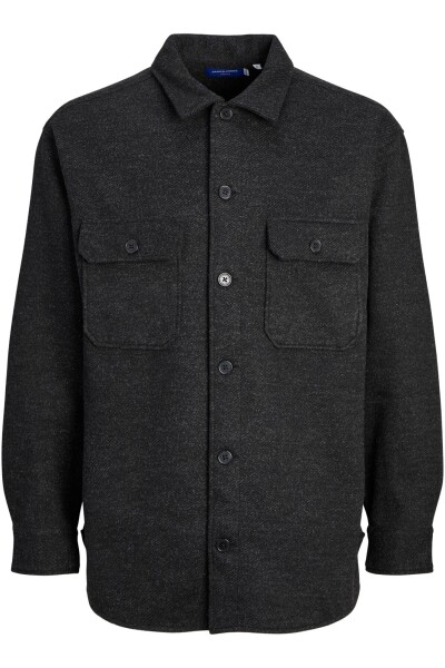 Sobrecamisa Zachary Efecto Melange Black