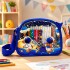 Set de Arte Infantil con Bolso 57 Piezas para Pintar y Dibujar Azul