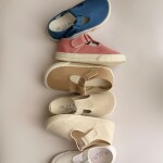 Guillermina De Lona Canvas Toddler Lisas Del 22 Al 26 Malva