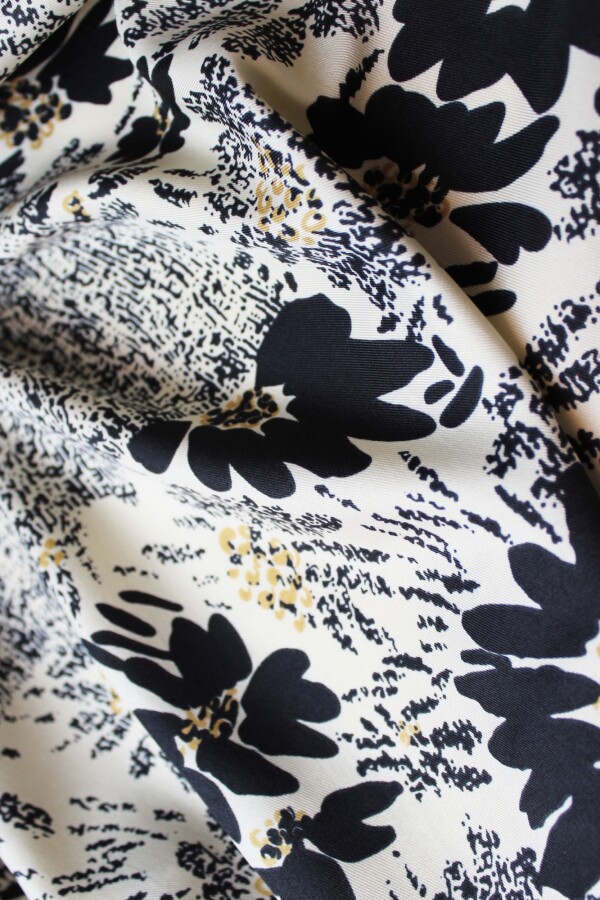 Pashmina Printed MULTI/NEGRO