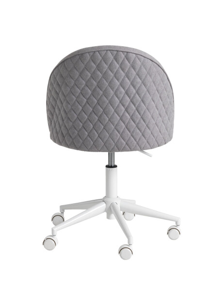 Silla escritorio KOKKEDAL tela gris/blanco Silla escritorio KOKKEDAL tela gris/blanco