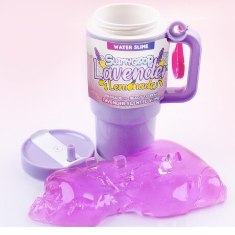 Slimy Gloop Travel Mug Textura slime con AROMA con llavero 001
