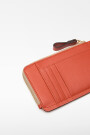 MONEDERO PIEL Rojo