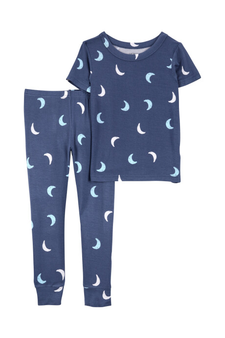 Pijama dos piezas diseño luna línea purelysoft Sin color