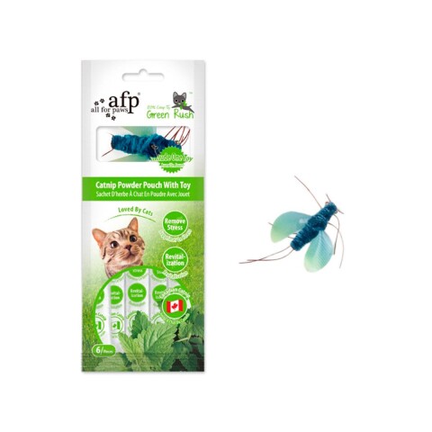 HIERBA GATERA CATNIP KIT DE 6 UNIDADES X 2 G C/JUGUETE INSECTO PARA GATOS HIERBA GATERA CATNIP KIT DE 6 UNIDADES X 2 G C/JUGUETE INSECTO PARA GATOS