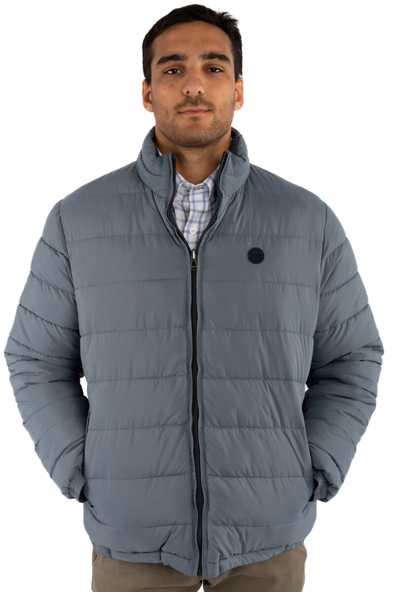 Campera Reversible Kevingston Azul - Celeste