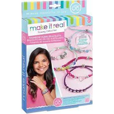 Make It Real Arcoiris Bling Pulseras, Make It Real Arcoiris Bling Pulseras,