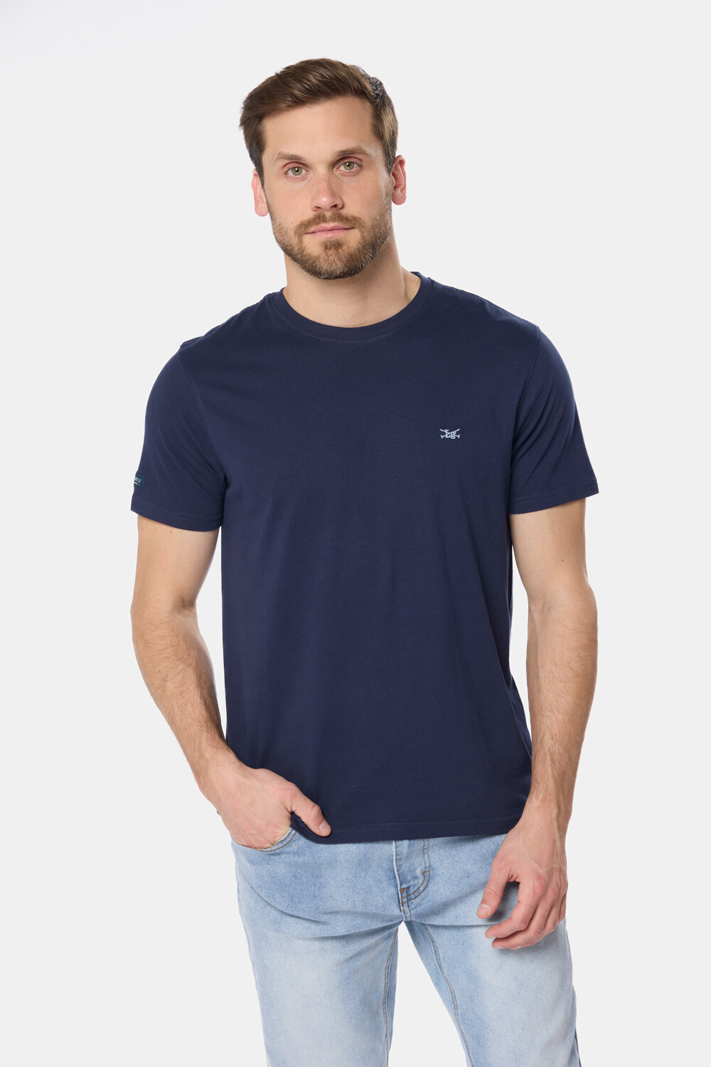 REMERA LISA Azul