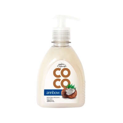 Jabón Liquido Ann Bow Coco Con Dispensador 300 Ml. Jabón Liquido Ann Bow Coco Con Dispensador 300 Ml.
