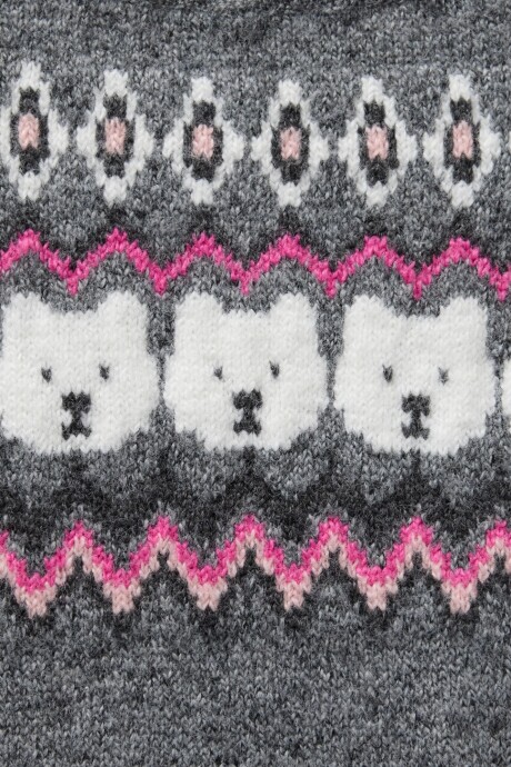Buzo Cashsoft Fairisle Toddler Niña Sp Fairisle