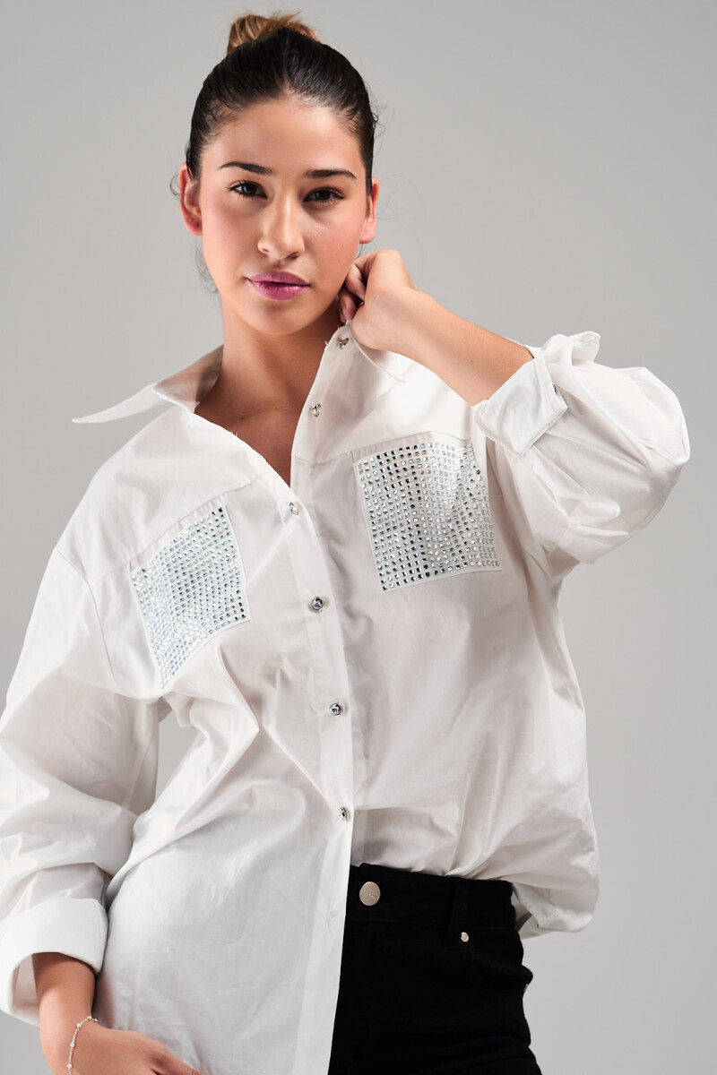 CAMISA SLOWLY M522 - BLANCO 