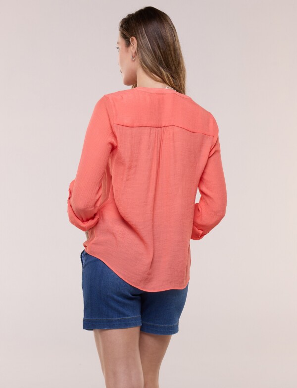 Blusa Nudo Opcional CORAL
