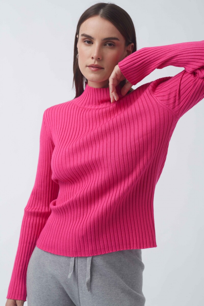 Polera Clarice - Fucsia 