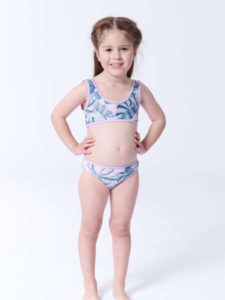 Bombacha bikini Tropical Rosado