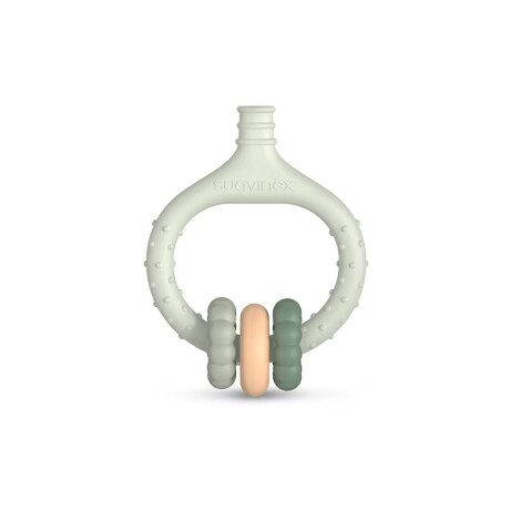 Pre-Cepillo Masajeador Encías Bebé +0m Silicona Ligero Suave Verde