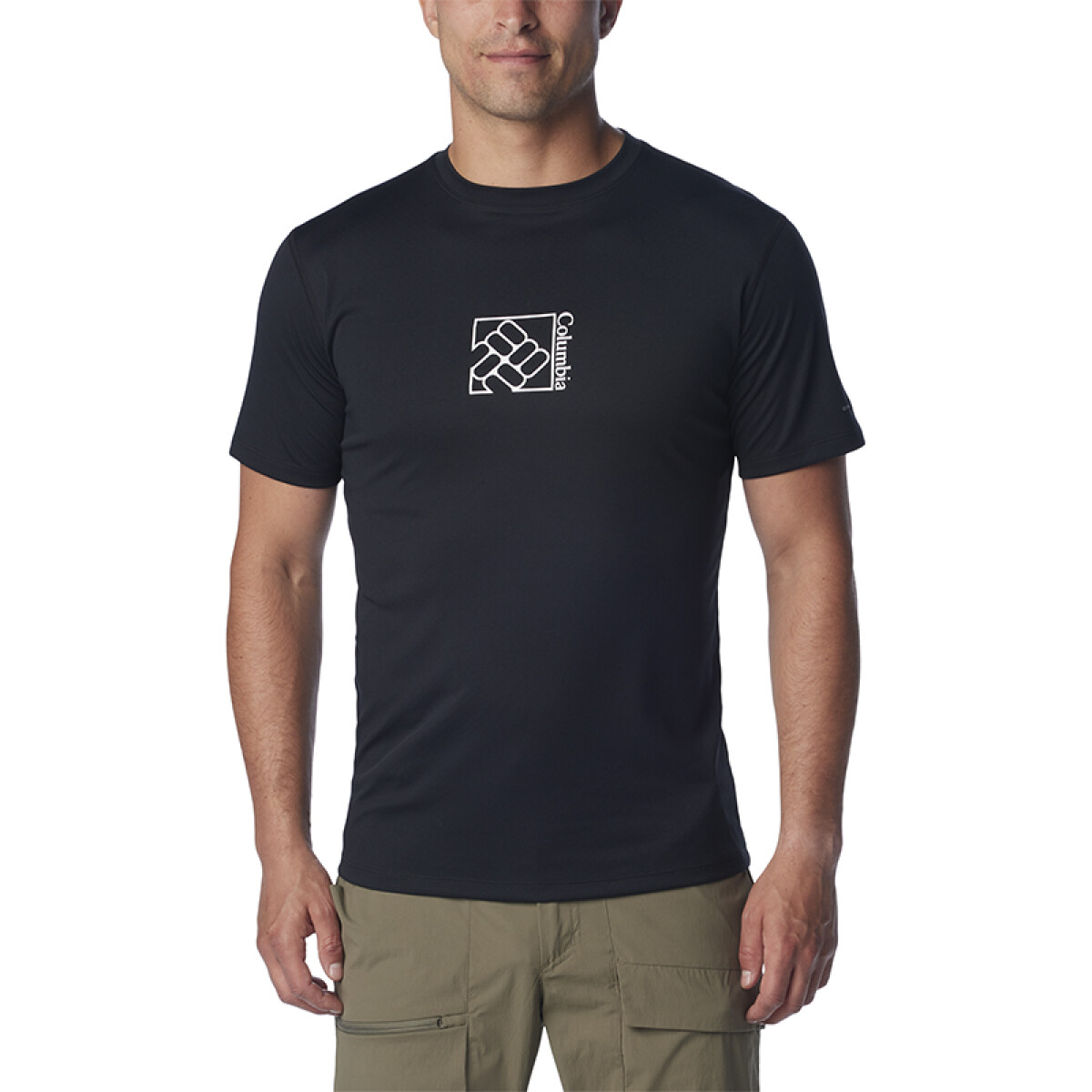 Zero Rules M Grph SS Hombre - BLACK OUTLINED 