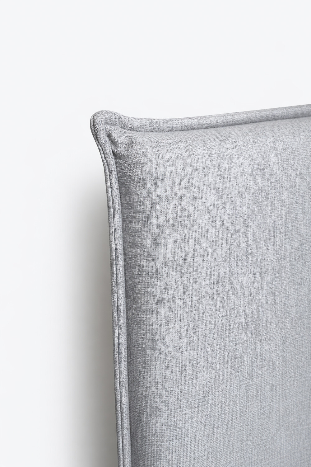 Respaldo De Cama, Miranda King Gris Melange