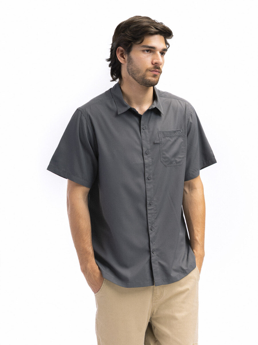 Camisa Forum M/C Noronia - Gris Oscuro 