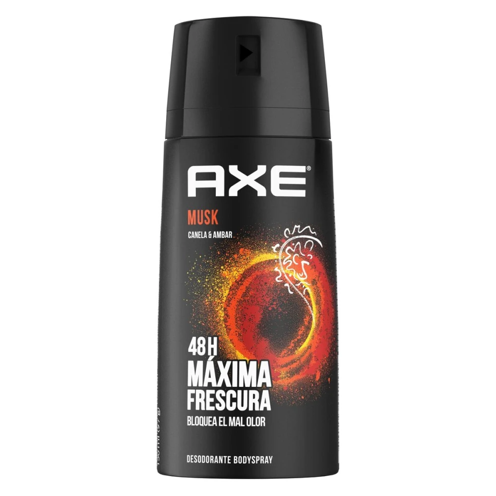 AXE DEO SPRAY BODY MUSK FRASCO X 150 ML.