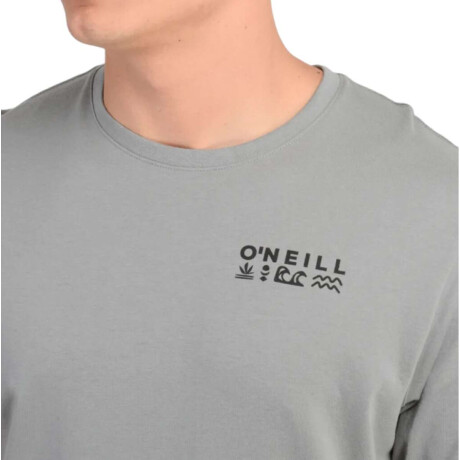 Remera Oneill Glyphs Gris