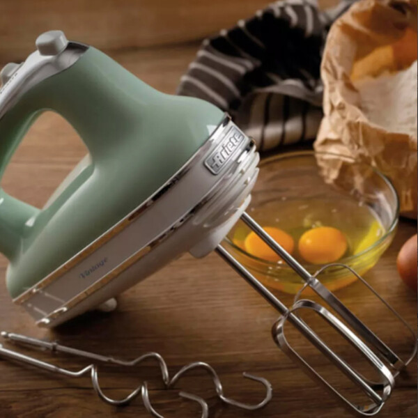 Batidora Mano Ariete Vintage Retro VERDE