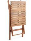 Mesa bistró VRAADAL A62xL62 madera dura Mesa bistró VRAADAL A62xL62 madera dura