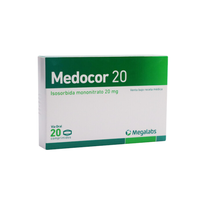 MEDOCOR 20 MG. CJ X 20 COMPRIMIDOS única