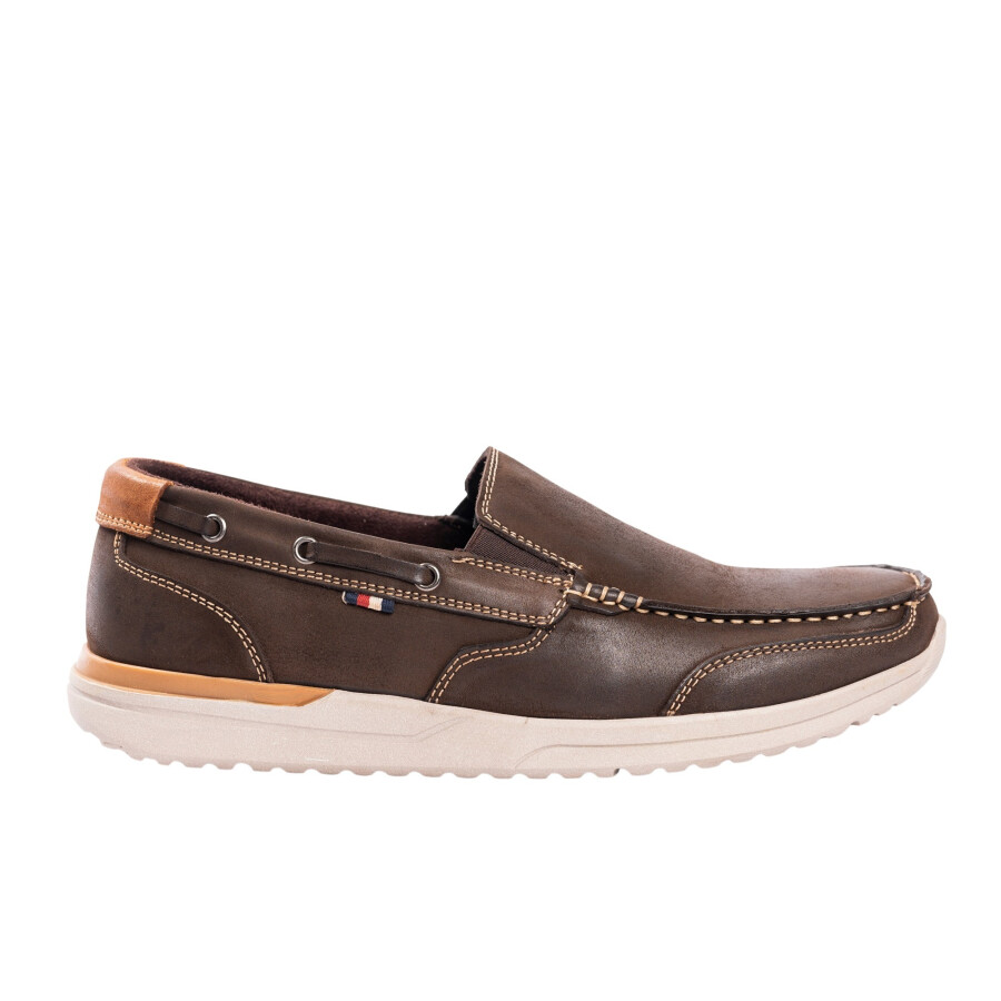 SNAKE CUERO NAUTICO BROWN