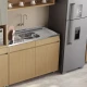 Bajo Mesada 80cm 2P sin Tapa GAMAS DE BEIGE