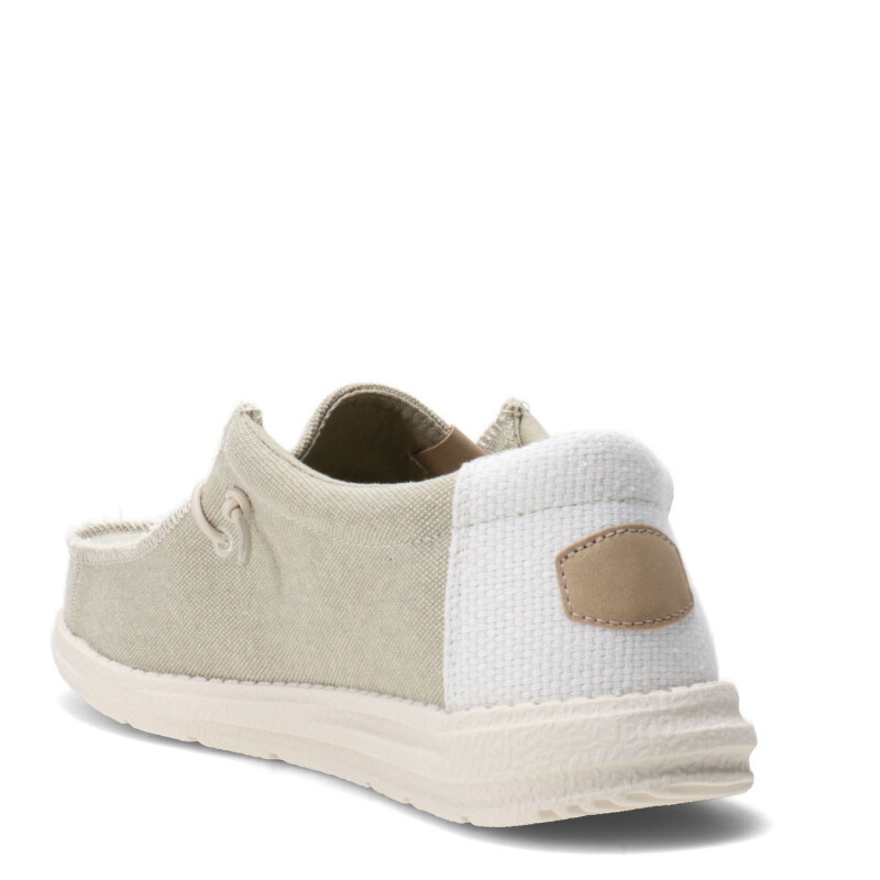 Zapatos de Hombre Branch De Tela Con Cordones Elásticos Beige